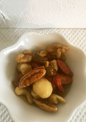 ナッツ＆ドライフルーツの大和酵素漬け-レシピのメイン写真