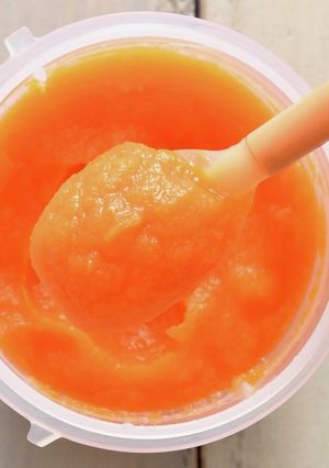 【野菜ピュレ】人参ピュレ（介護食）-レシピのメイン写真