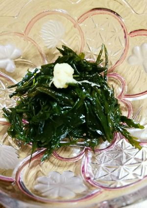 栄養満点(*^^*)アカモクのポン酢和え-レシピのメイン写真