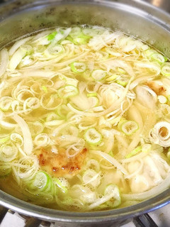 2分で完成★ねぎたっぷり香ばしスープ!-レシピのメイン写真