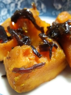 お弁当に☆レンジde塩昆布&かぼちゃ煮-レシピのメイン写真