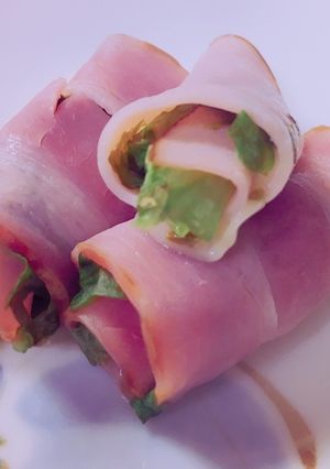＊余ったサラダのベーコン巻き＊お弁当＊-レシピのメイン写真