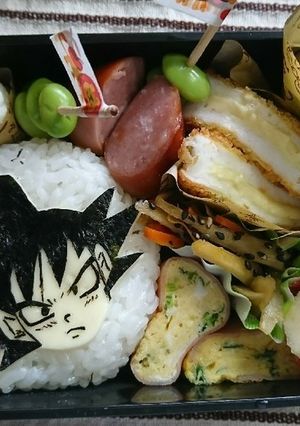☆キャラ弁☆ドラゴンボール☆悟空☆-レシピのメイン写真