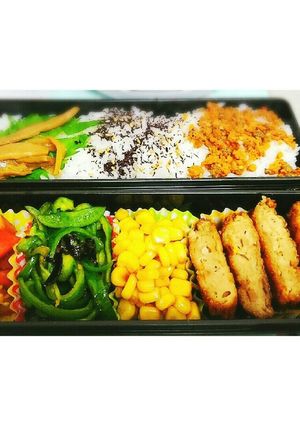 超初心者でも作れる弁当の赤黄緑①-レシピのメイン写真