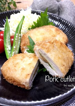 豚ロース梅しそチーズカツ-レシピのメイン写真