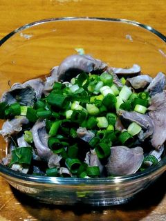 砂肝の酢もつ風-レシピのメイン写真