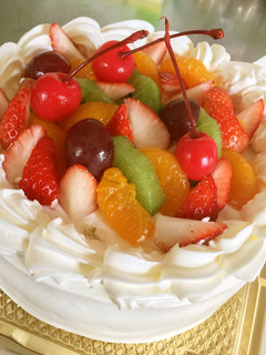 お誕生日ケーキ-レシピのメイン写真