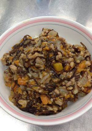 保育園のもずく丼-レシピのメイン写真