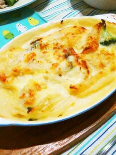 海老マカロニグラタン-レシピのメイン写真