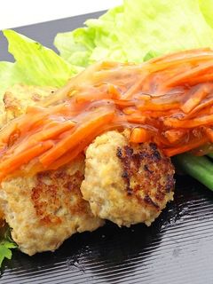 鶏の豆腐つくね あんかけ-レシピのメイン写真
