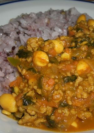 お豆さん入り♪ドライカレー-レシピのメイン写真