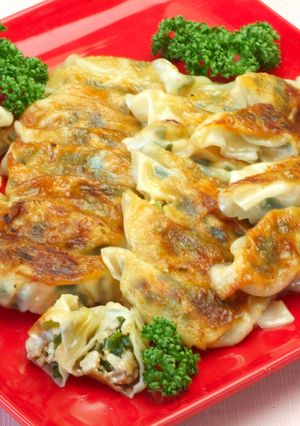 豚バラキムチ豆腐のぎょうざ-レシピのメイン写真