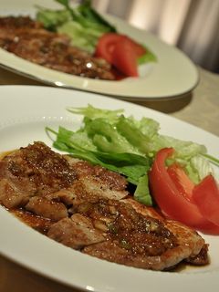 豚ロースソテー☆ネギソース-レシピのメイン写真