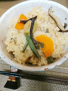 山菜おこわpart2-レシピのメイン写真