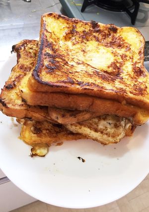 卵、砂糖、バターで簡単フレンチトースト!-レシピのメイン写真