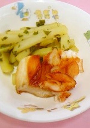 保育園離乳食12ヶ月～①魚・ポテト-レシピのメイン写真