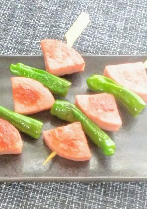 ボロニアソーセージでお手軽な串もの-レシピのメイン写真