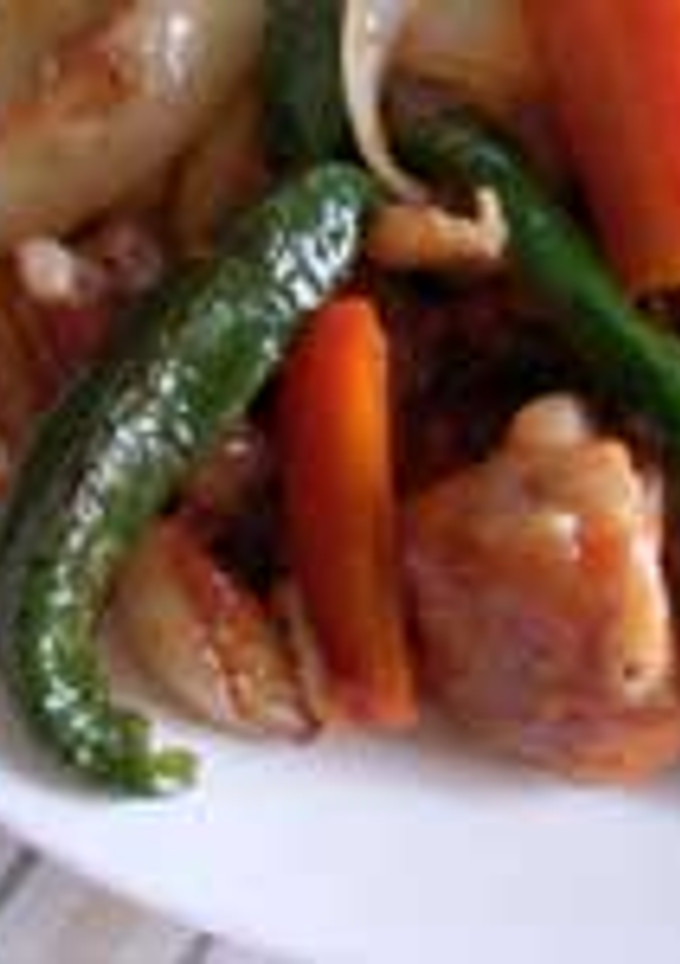 玄米黒酢で甘酢のとり野菜酢豚風-レシピのメイン写真