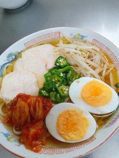 ラーメン風冷やしうどん(そうめん)-レシピのメイン写真
