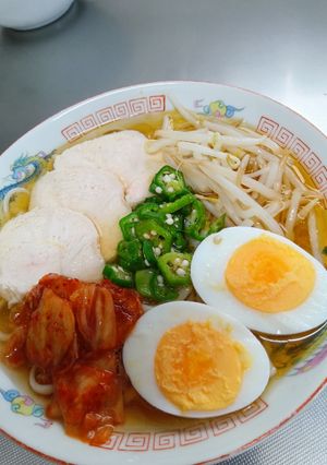 ラーメン風冷やしうどん（そうめん）-レシピのメイン写真