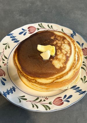 【超簡単】米粉のパンケーキ-レシピのメイン写真