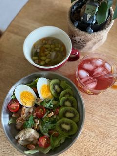 焼き鳥サラダ-レシピのメイン写真