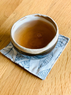 柿の葉茶(鉄玉子煮出し)-レシピのメイン写真
