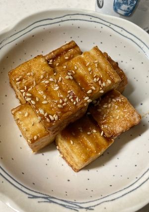 厚揚げの生姜照り焼き-レシピのメイン写真