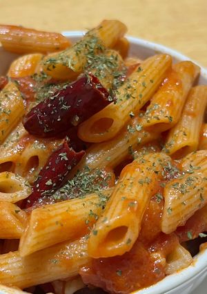 アラビアータペンネ-レシピのメイン写真