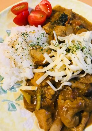 こくまろ●おから豆乳チキンチーズカレー-レシピのメイン写真