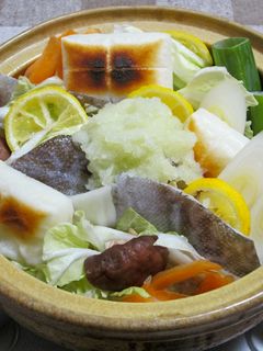 鱈と餅の柚子みぞれ鍋-レシピのメイン写真
