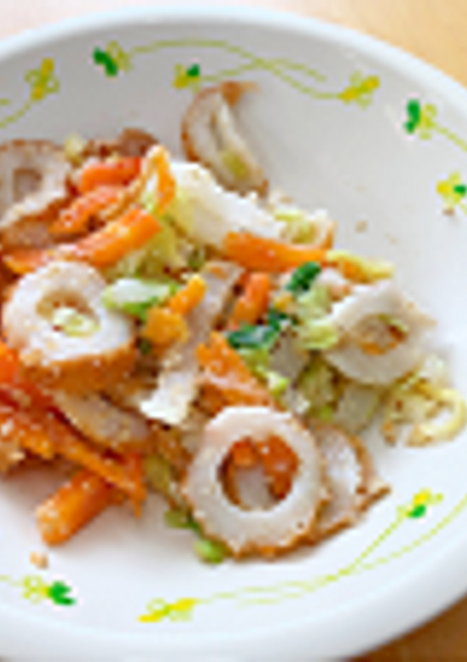 白菜とちくわのごま酢和え☆給食メニュー-レシピのメイン写真