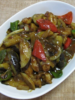 鶏もも肉と夏野菜の炒めカレー-レシピのメイン写真
