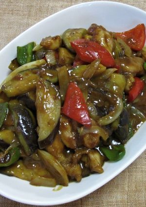 鶏もも肉と夏野菜の炒めカレー-レシピのメイン写真