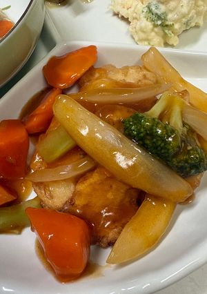 【簡単】パンガシウス(白身魚)の甘酢餡-レシピのメイン写真
