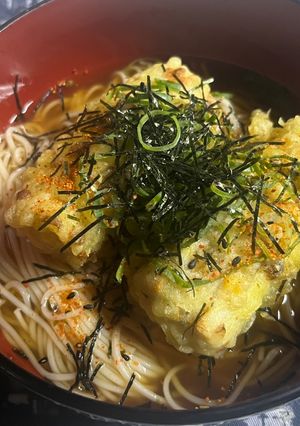 ちくわたまごサラダ天そうめん-レシピのメイン写真