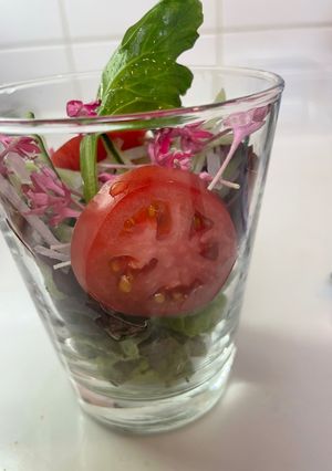 夏のサラダパフェ-レシピのメイン写真