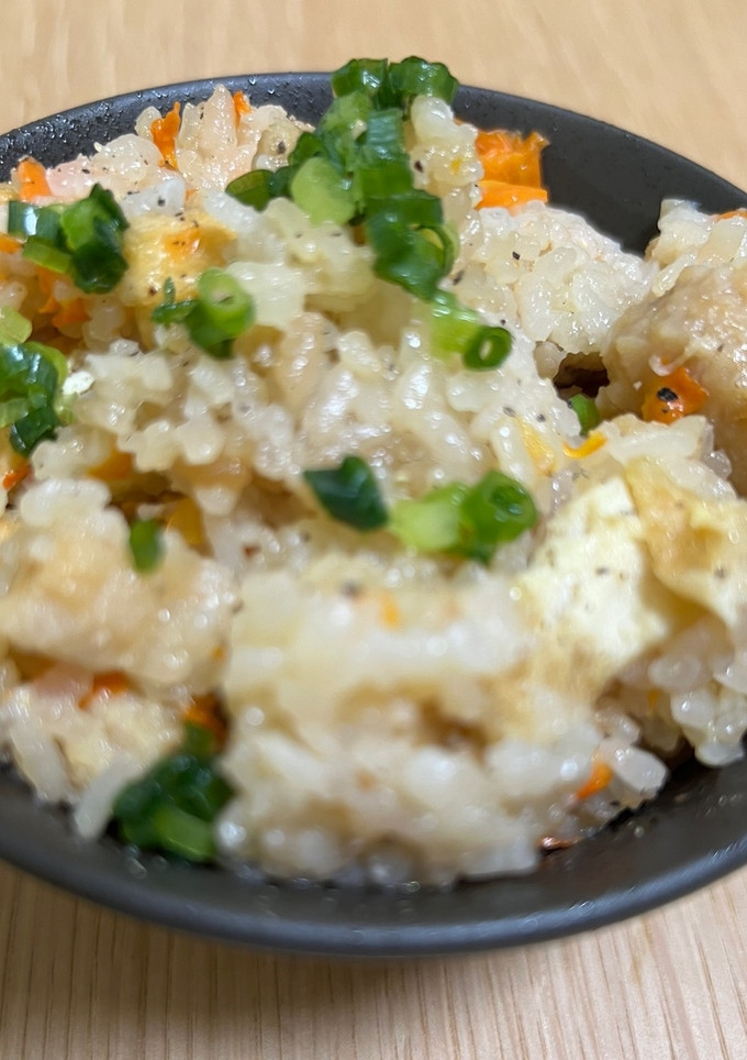 冷凍唐揚げを使った炊き込みご飯🍚-レシピのメイン写真