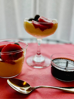 レッドキウイ・ブルーベリーのせ豆花♡-レシピのメイン写真
