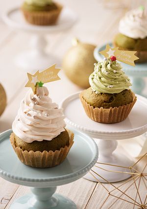 ホイップ「マリーム®」で！ツリーケーキ-レシピのメイン写真