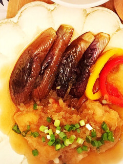夏バテ防止!チキンと焼き野菜のみぞれ煮-レシピのメイン写真