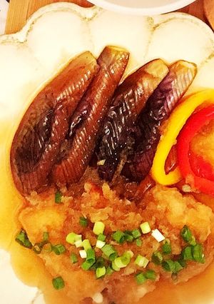 夏バテ防止！チキンと焼き野菜のみぞれ煮-レシピのメイン写真