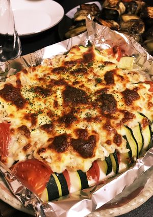 ズッキーニとトマトのツナチーズ焼き-レシピのメイン写真