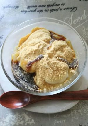 お一人様のための☆レンジで簡単♪豆乳蕨餅-レシピのメイン写真
