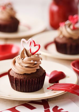 チョコホイップ「マリーム®」カップケーキ-レシピのメイン写真