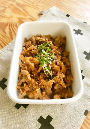 豚肉の甘辛プルコギ炒め-レシピのメイン写真