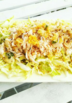 自家製ゴマ味噌☆鶏ささみの棒々鶏サラダ-レシピのメイン写真