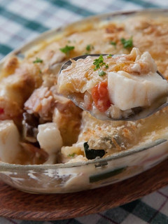 夏野菜のはんぺんグラタン-レシピのメイン写真
