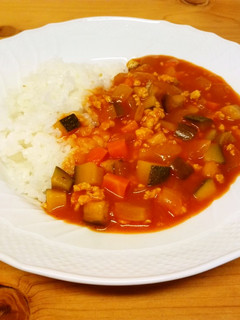野菜ジュースで簡単♪夏キーマカレー-レシピのメイン写真