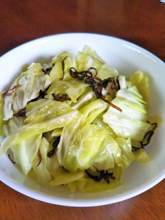 キャベツの塩昆布あえ-レシピのメイン写真